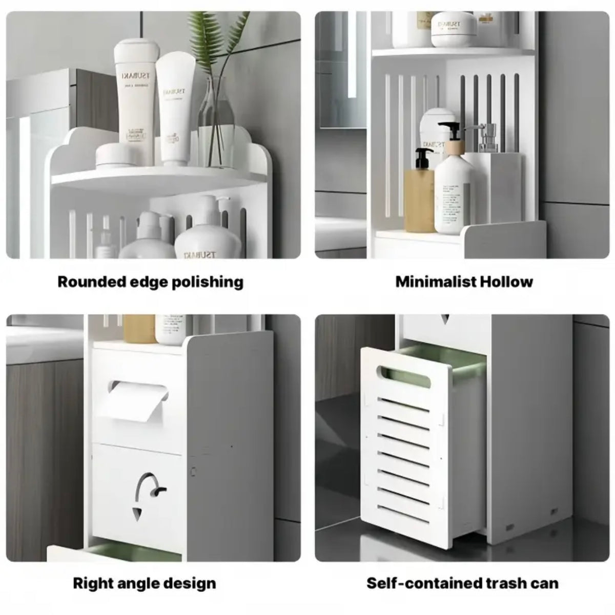 Vinyl White Mesh Bathroom Shelf - No Drill Wall-Mounted Organizer Suitable for Towels, Perfume Bottles, Soap Dishes, Space-Saving Layered Shelves with Mesh for Small Bathrooms, Moisture-Resistant Modern Bath Storage